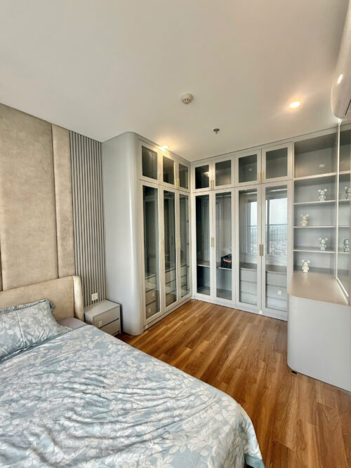 Homestay Ocean Park ZR3 1 Phòng Ngủ View Sông | Nội Thất Luxury Tone Hồng
