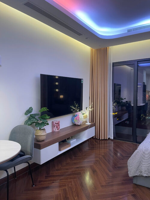 Homestay Studio Diamond Crown Hải Phòng | Tầng 30, Có Netflix