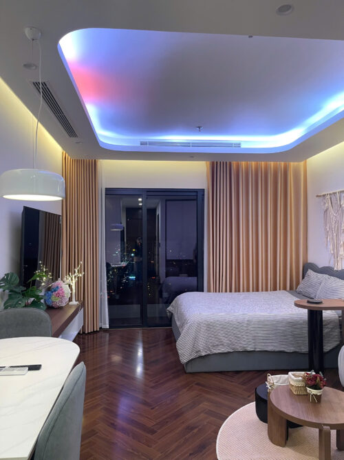 Homestay Studio Diamond Crown Hải Phòng | Tầng 30, Có Netflix