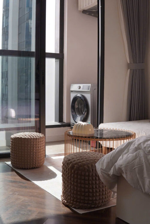 Homestay Studio Diamond Crown Hải Phòng | Tầng 31 View Tháp Khách Sạn