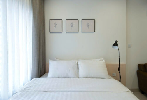 Homestay Studio Vinhomes Ocean Park S1.11 | Netflix, Full Đồ Bếp, Gần Biển Hồ
