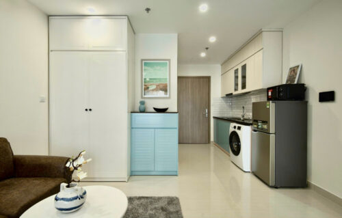 Homestay Studio Vinhomes Ocean Park S1.11 | Netflix, Full Đồ Bếp, Gần Biển Hồ