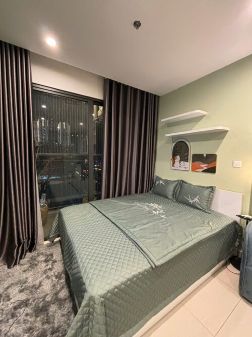 Homestay Studio Vinhomes Smart City S4.01 Tầng 15 View Công Viên Trung Tâm