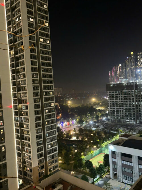 Homestay Studio Vinhomes Smart City S4.01 Tầng 15 View Công Viên Trung Tâm