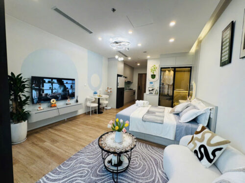 Homestay Swanlake Onsen Ecopark R1 Tầng 18 View Hồ Thiên Nga
