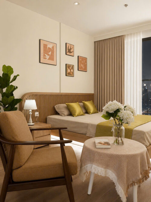 Homestay Zurich Vinhomes Ocean Park Tầng 37 | Phòng Mới Sạch Đẹp