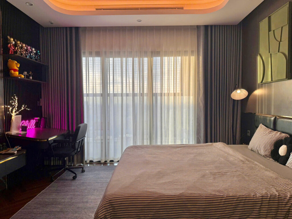 Homestay Studio Diamond Crown Hải Phòng có đầy đủ nội thất