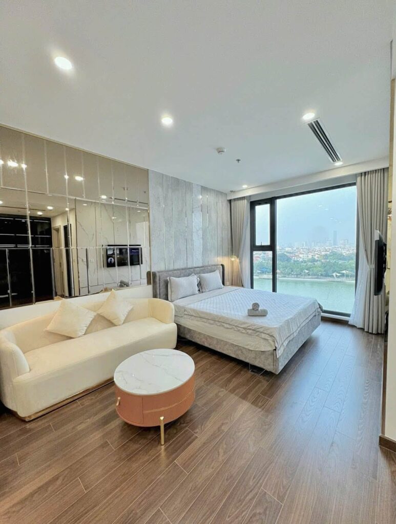 Homestay Smart City View Đẹp – View Hồ, Ban Công Thoáng