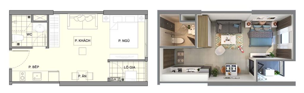 Studio Apartments for Rent in Vinhomes Ocean Park
