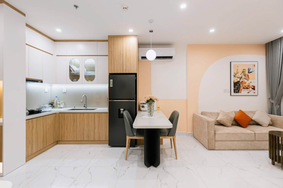 So sánh nhanh căn 2 phòng ngủ 1WC và 2WC