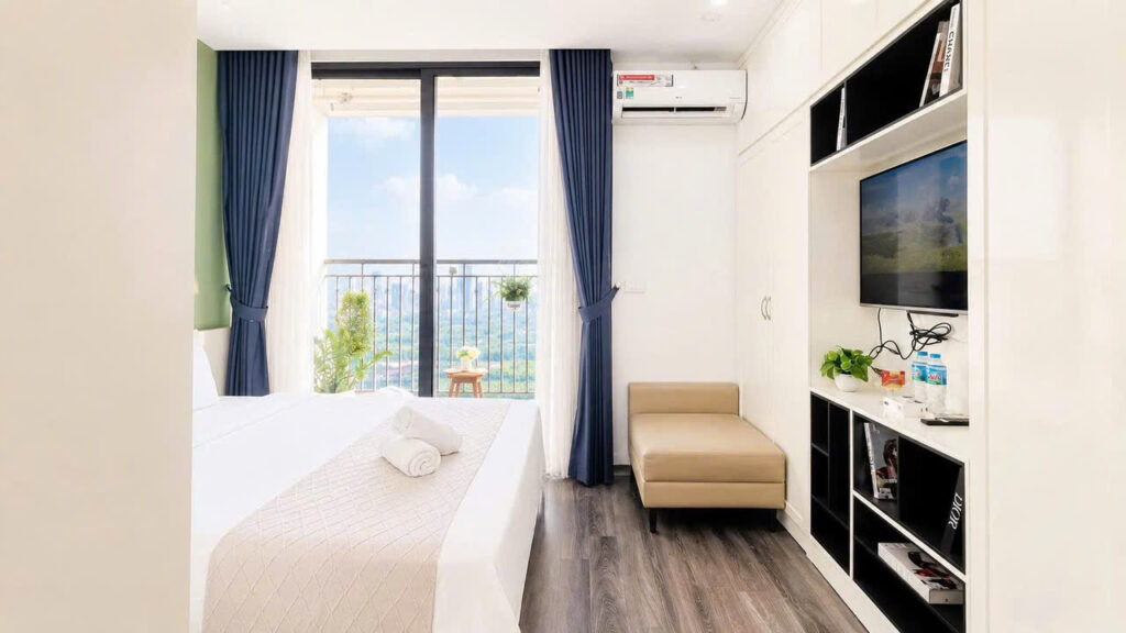 Homestay Green Bay G3 tầng 29 studio decor đẹp